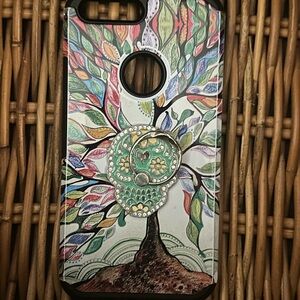 Colorful Tree Design Phone Case